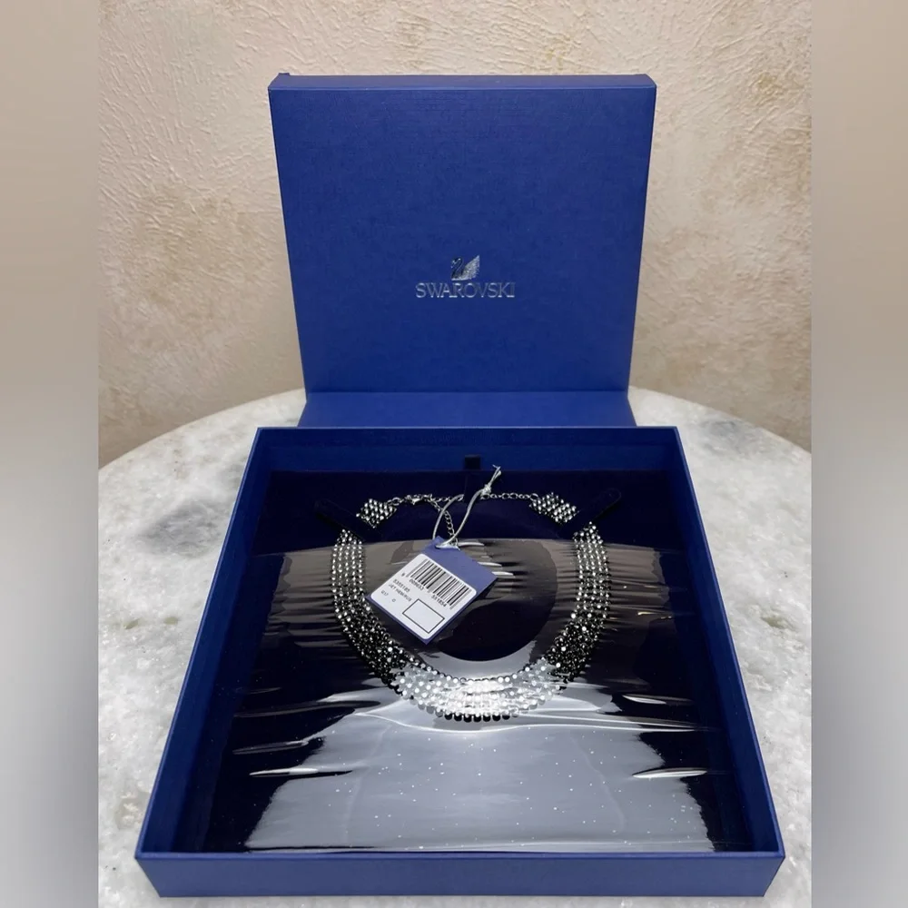 NWT Swarovski Fit Choker Necklace - Picture 1 of 2